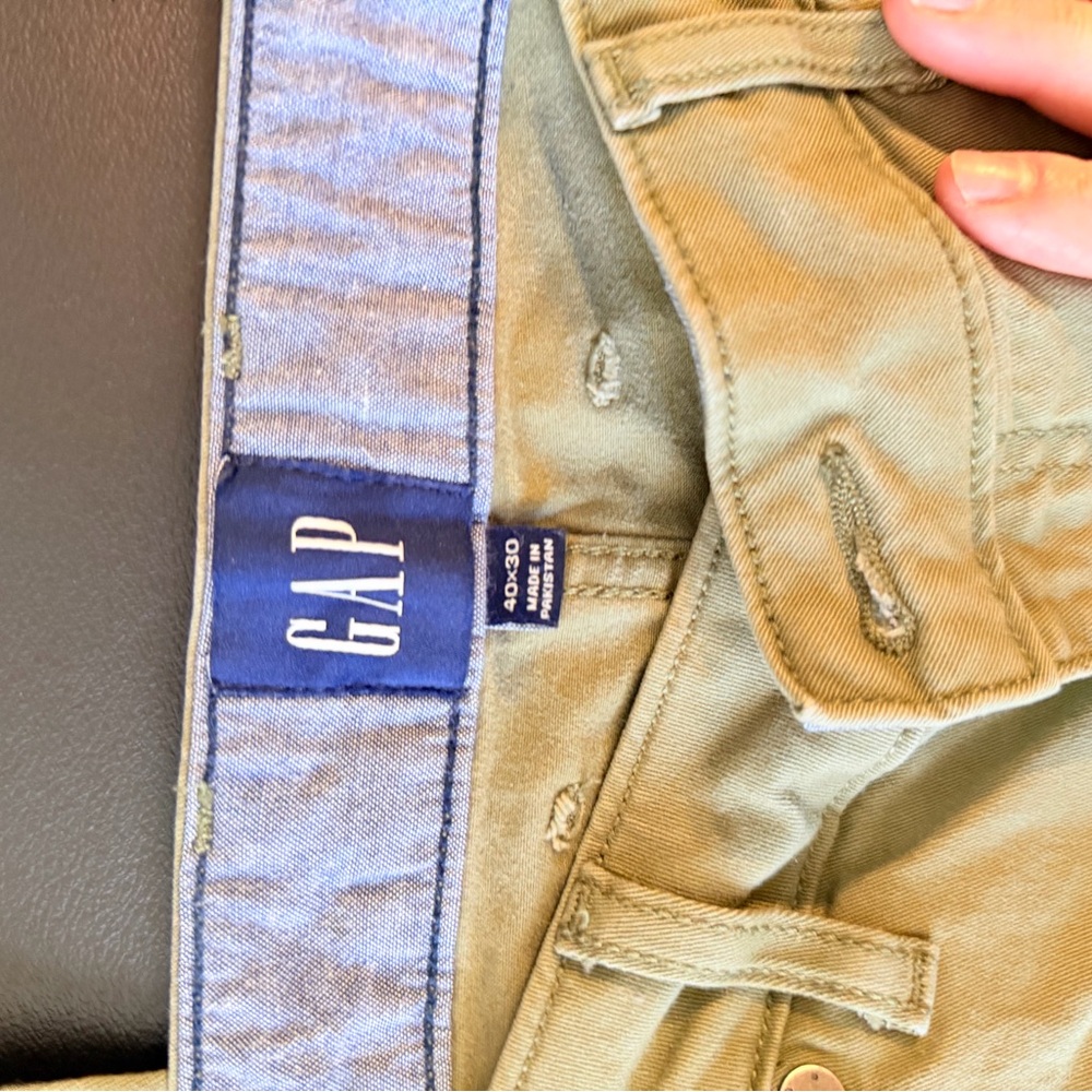 GAP Olive Green Chinos